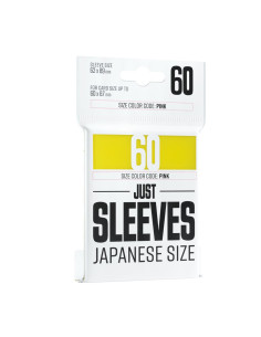 Fundas Yellow Just Sleeves Japanese size (62x89) (60)  - 