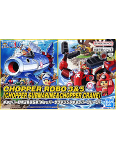 Maqueta Chopper Robot 3 y 5 (Chopper Submarine & Chopper Crane)  - Maqueta Chopper Robot 3 y 5 (Chopper Submarine &amp; Chopper 