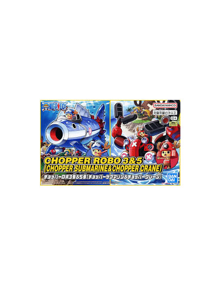 Maqueta Chopper Robot 3 y 5 (Chopper Submarine & Chopper Crane)  - Maqueta Chopper Robot 3 y 5 (Chopper Submarine &amp; Chopper 