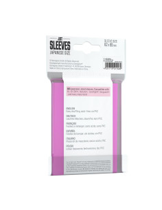 Pink Just Sleeves Japanese size (62x89) (60)  -  2