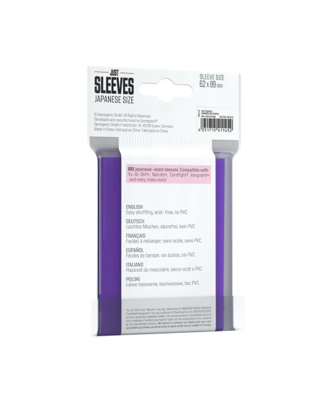 copy of Fundas Amarillo Just Sleeves Estandar (66x92)(50)  - 