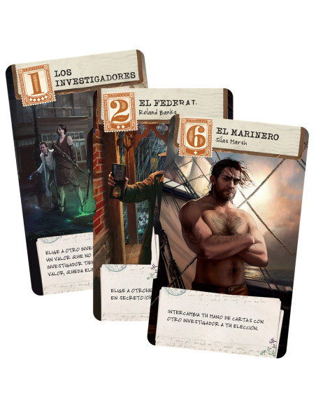 Lovecraft Letter  - Arkham Horror: Lovecraft Letter™ es un juego para 2 a 6 Investigadores que utiliza el galardonado sistema de