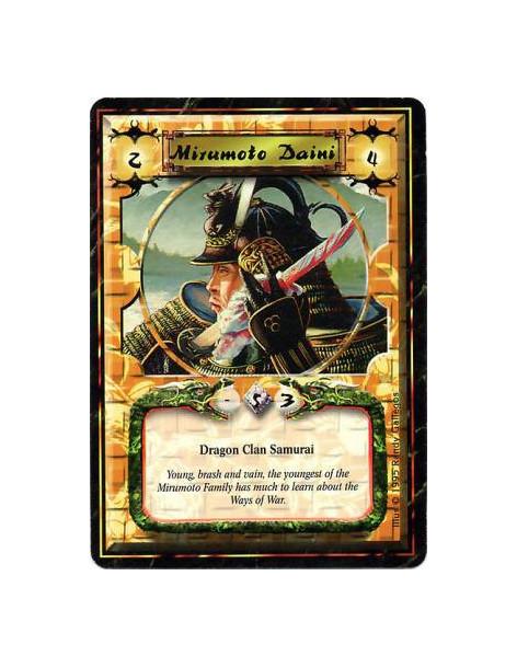 Mirumoto Daini  - Dragon Clan • Samurai