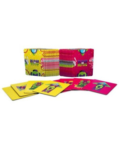 Zumo de Fetos. Juego de Mesa  - ¡Aplasta esas uvas!
Un rápido duelo de mentiras para 2 jugadores.
Acumula acciones secretas para 2