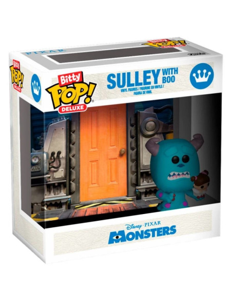 Bitty Pop Deluxe Sulley With Boo. Monsters  - Bitty Pop Deluxe Sulley With Boo. Monsters 2,5cm