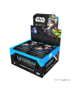 Star Wars Unlimited - Legends of the Force: Booster Box (24) Spanish  - 