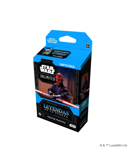 Star Wars Unlimited - Legends of the Force: Darth Maul Spotlight Deck (Spanish)  - 