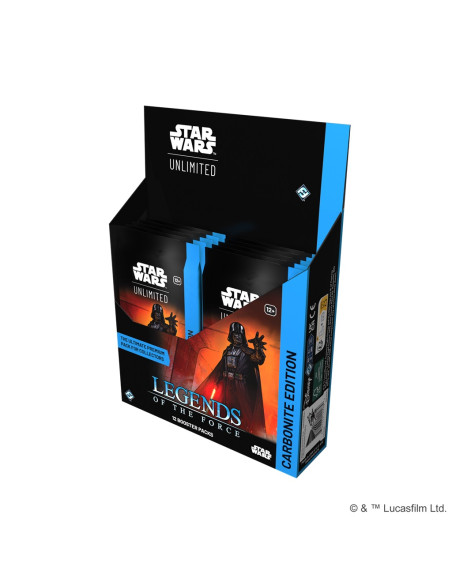 Star Wars Unlimited - Legends of the Force: Carbonite Booster Box (12) English  - 