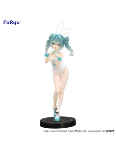 Figura BiCute Bunnies Miky Rurudo White Color Ver. Hatsune Miku  - Figura BiCute Bunnies Miky Rurudo White Color Ver. Hatsune Mi