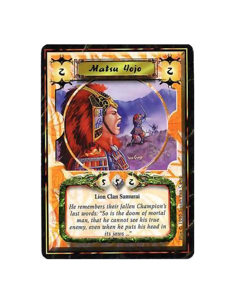 Matsu Yojo  - Lion Clan • Samurai 