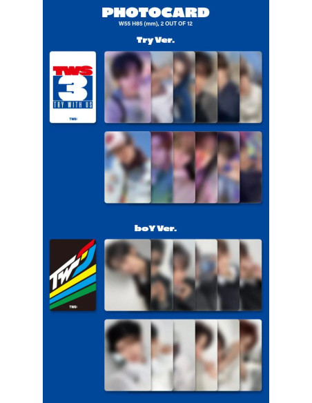 copy of TWS - Summer Beat! (2nd Mini Album) WEVERSE ALBUMS VER.  - Contenido:
Libro fotográfico: 17 x 24 cm / 48 páginas
1 Photo