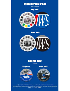 TWS - [TRY WITH US] 3rd Mini Album  - TWS - [TRY WITH US] 3rd Mini Album2 Versiones: Try (Azúl) y boY (Arcoiris)Contenido:

1 Mi 2