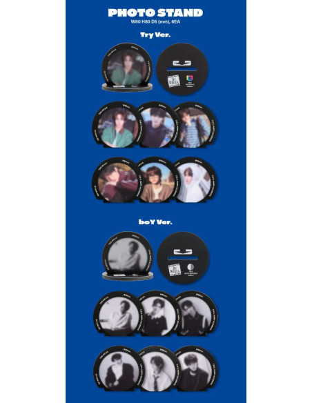 TWS - [TRY WITH US] 3rd Mini Album  - TWS - [TRY WITH US] 3rd Mini Album2 Versiones: Try (Azúl) y boY (Arcoiris)Contenido:

1 Mi