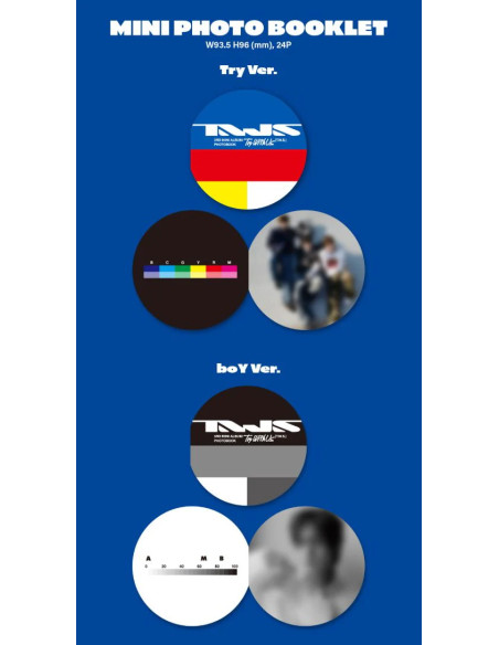 copy of TWS - Summer Beat! (2nd Mini Album) WEVERSE ALBUMS VER.  - Contenido:
Libro fotográfico: 17 x 24 cm / 48 páginas
1 Photo