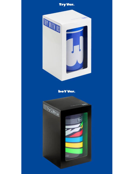 TWS - [TRY WITH US] 3rd Mini Album  - TWS - [TRY WITH US] 3rd Mini Album2 Versiones: Try (Azúl) y boY (Arcoiris)Contenido:

1 Mi