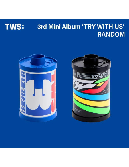 TWS - [TRY WITH US] 3rd Mini Album  - TWS - [TRY WITH US] 3rd Mini Album2 Versiones: Try (Azúl) y boY (Arcoiris)Contenido:

1 Mi