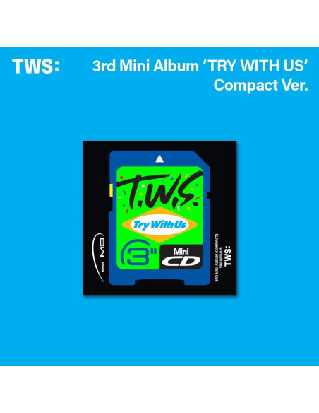 TWS - [TRY WITH US] 3rd Mini Album (Compact Ver.)  - TWS - [TRY WITH US] 3rd Mini Album (Compact Ver.)Contenido:

1 Mini CD
1 Bo