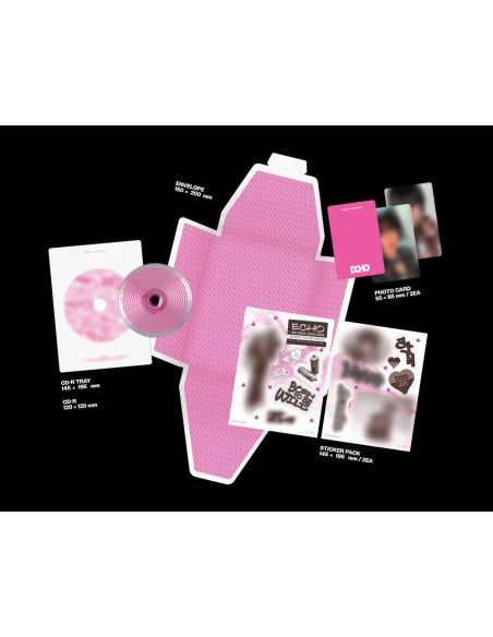 copy of BTS - Jin - Happy (Solo Album)  - 
- PHOTO BOOK : W220 X H280 X T8 (mm) / 88p- CD ENVELOPE : W150 X H130 (mm)- CD-R : W1