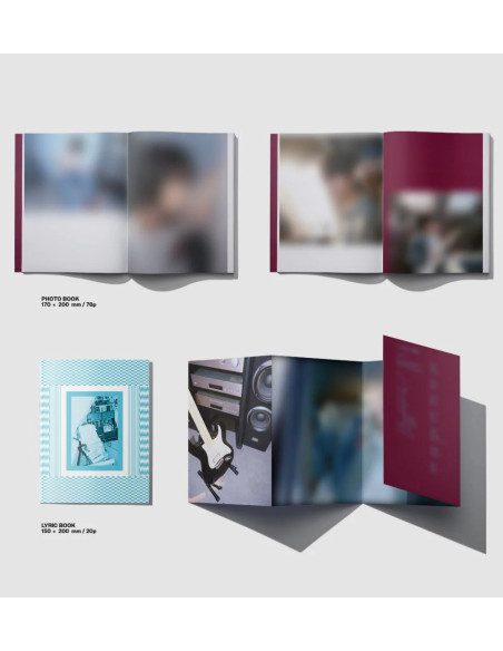copy of BTS - Jin - Happy (Solo Album)  - 
- PHOTO BOOK : W220 X H280 X T8 (mm) / 88p- CD ENVELOPE : W150 X H130 (mm)- CD-R : W1
