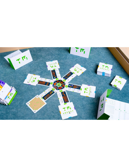 Turing Machine  - Turing Machine is a competitive deduction game. The premise is simple: you must figure out a three-digit code 