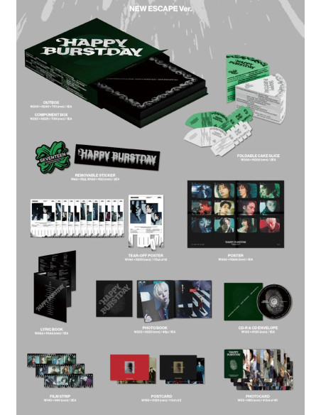 copy of SEVENTEEN - JEONGHAN X WONWOO - This Man (1st Album) (Kit ver.)  - Contenido: 
- Kit AiR- Colgante para el Kit Air- Tarj