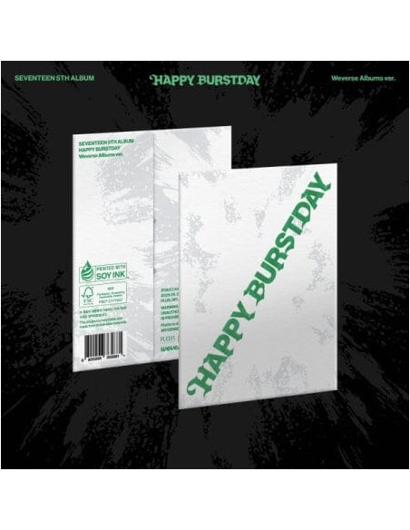 SEVENTEEN - HAPPY BURSTDAY (5th Album) WEVERSE ALBUMS VER.  - 
SEVENTEEN - HAPPY BURSTDAY (5th Album) WEVERSE ALBUMS VER.Conteni