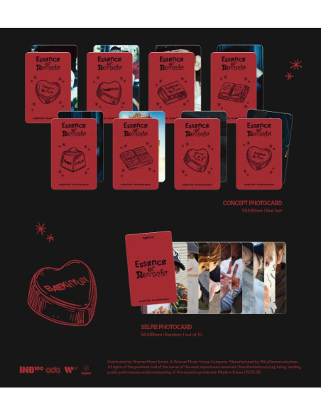 BAEKHYUN (EXO) - ESSENCE OF REVERIE (5th Mini Album) KIWEE Ver.  - 
BAEKHYUN (EXO) - ESSENCE OF REVERIE (5th Mini Album) KIWEE V