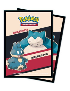 Fundas Snorlax y Muchlax Tamaño Standard. Pokemon  - 
