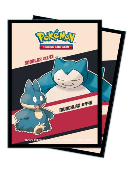 Fundas Snorlax y Muchlax Tamaño Standard. Pokemon  - 