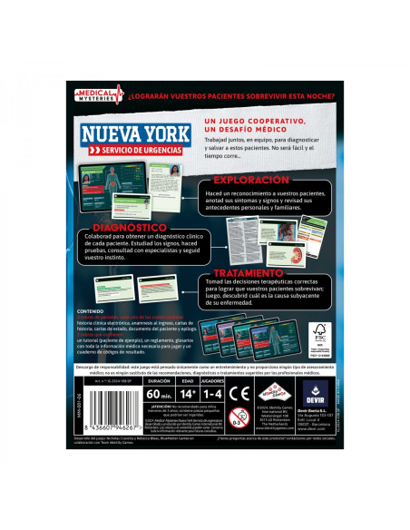 Medical Mysteries. New York: Servicio de Urgencias  - 