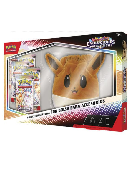 Evoluciones Prismáticas  Colección Especial Con Bolsa Para Accesorios (Español)  - Evoluciones Prismaticas  Coleccion Especial C