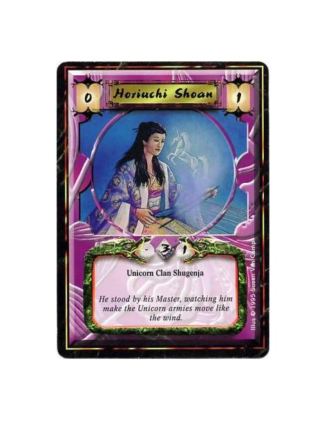 Horiuchi Shoan  - 	  Unicorn Clan • Shugenja • Cavalry 