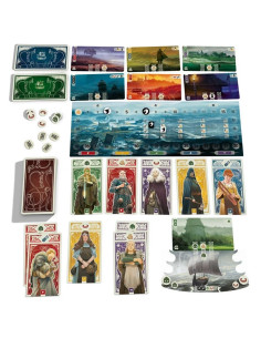 Knarr. Juego de Mesa  - Recluta y lidera un grupo de vikingos para formar tu cofradía, haz fortuna enviándolos a descubrir nuevo 2