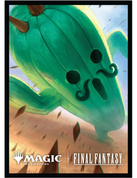 MTG x Final Fantasy Sleeves. Jumbo Cactuar (100)  - Standard Size Sleeves (66x91mm)