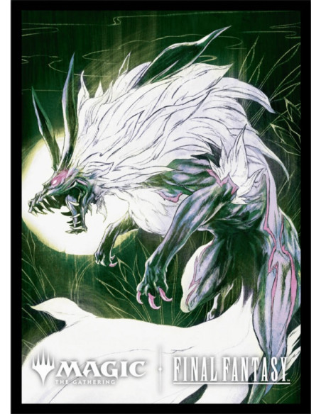 Fundas MTG x Final Fantasy. Summon: Fenrir (100)  - Funda tamaño estandar (66x91mm)