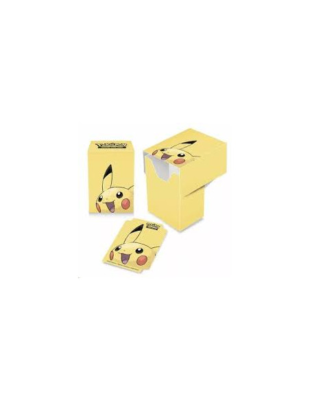 Deck Box Pikachu Full View 80+. Pokemon  - Deck Box Pikachu Full View 80+. Pokemon