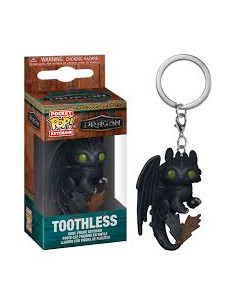 Keychan Pop Toothless. How to Train Your Dragon  - 