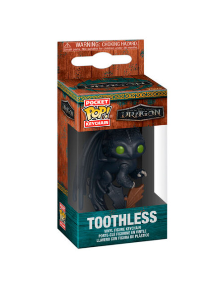 Keychan Pop Toothless. How to Train Your Dragon  - 