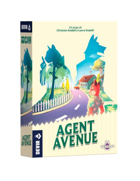 Agent Avenue. Juego de Mesa  - 