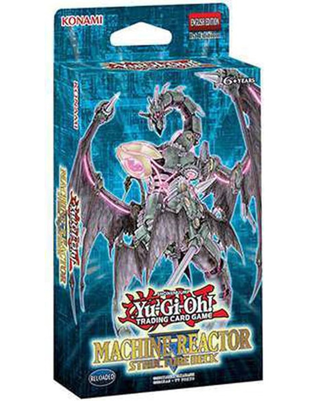 Machine Reactor Structure Deck (Spanish)  - Each Machine Reactor Structure Deck contains:



A 41-card preconstructed deck:• 2 U