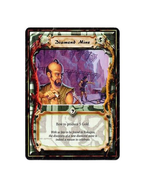 Diamond Mine  - MineBow this card: Produce 5 Gold.