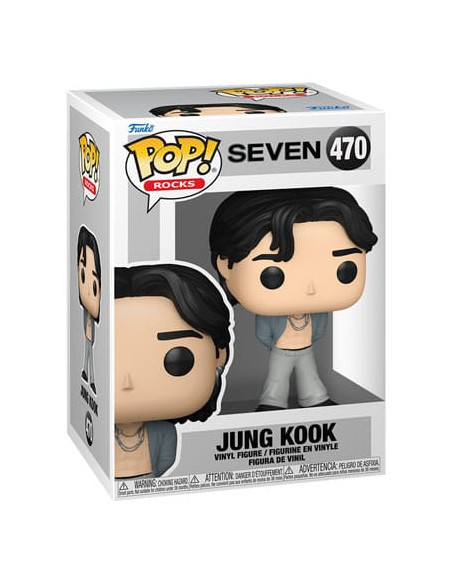 RESERVA Funko Pop Rocks Jung Kook (Seven). BTS  - Este producto es una RESERVA, y se servirá en la fecha de salida: 07/2025.

Si