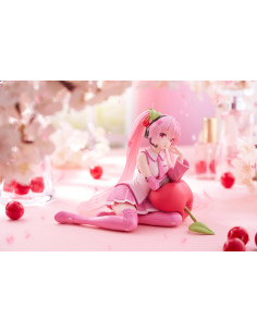 Figura Hatsune Miku Desktop Cute Sakura Miku Cherry Cushion  - 