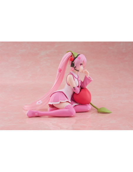 Figura Hatsune Miku Desktop Cute Sakura Miku Cherry Cushion  - 