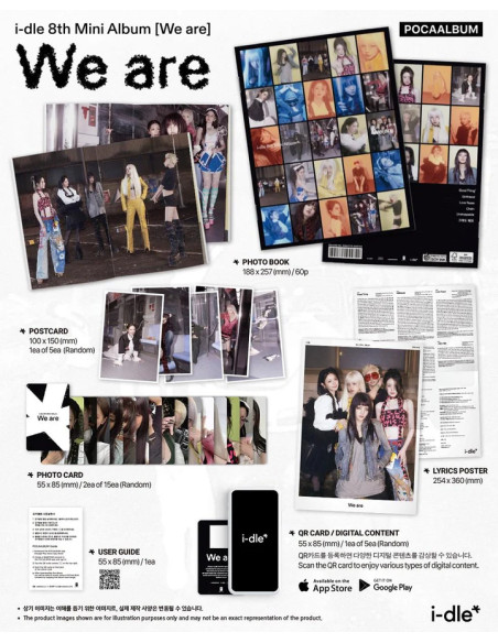 copy of (G)I-DLE - I SWAY (7th Mini Album) + Exclusive Photocard  -  (G)I-DLE - I SWAY (7th Mini Album)
3 Versiones: Wind (amari