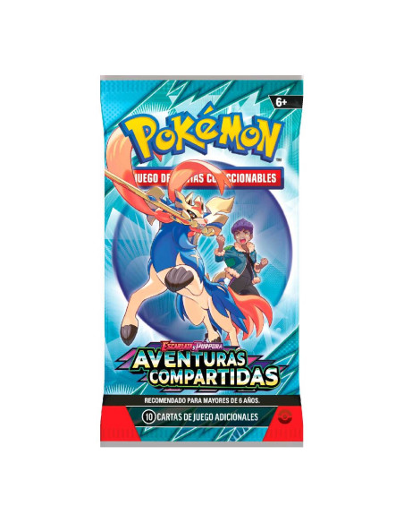 Scarlet & Violet 9 Journey Together: Booster Pack (10) LATAM Spanish  - Escarlata y Púrpura 9 Aventuras Compartidas: Sobre (10) 