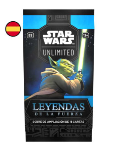 Star Wars Unlimited - Legends of the Force: Booster Pack (16 cards) Spanish  - Star Wars Unlimited - Legends of the Force: Boost