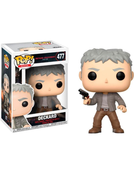 Funko Pop Deckard. Blade Runner 2049  - Funko Pop Zorua. Pokemon