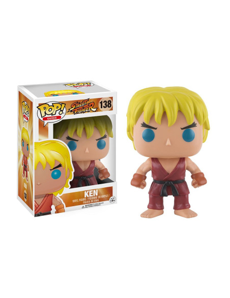 Funko Pop Ken. Street  Fighter (Caja Dañada)  - 