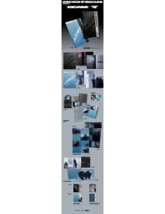 copy of SEVENTEEN - JEONGHAN X WONWOO - This Man (1st Album)  (Weverse ver.)  - Contenido: 
 - Sobre para guardar tarjetas
- QR  2